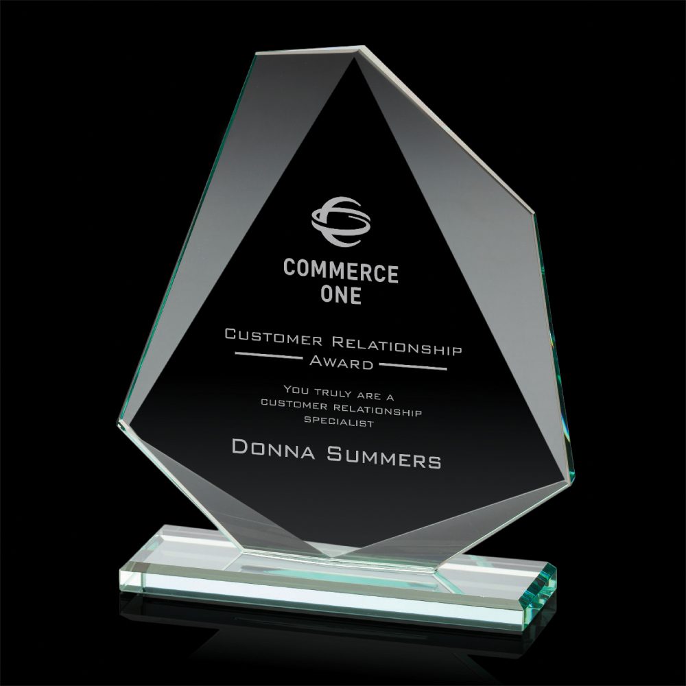 Commerce One customer relationship crystal award