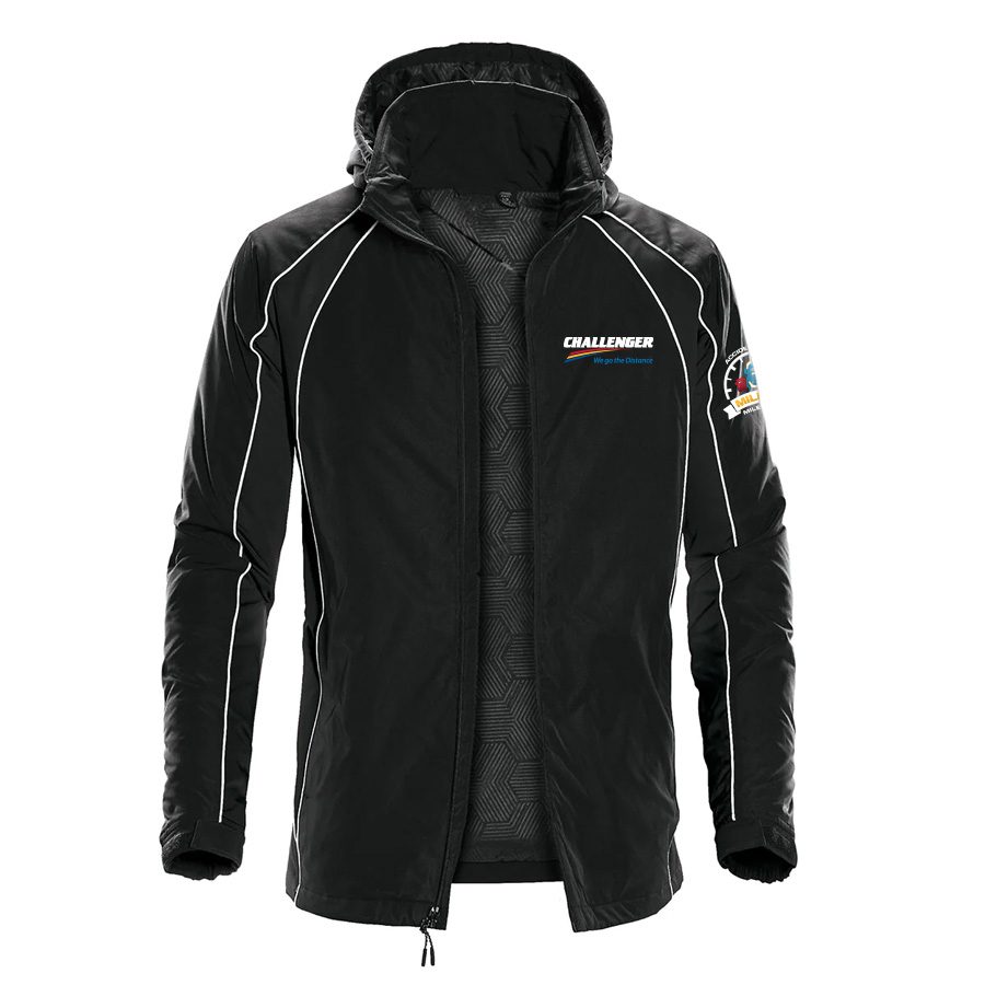 Black Challenger thermal softshell jacket