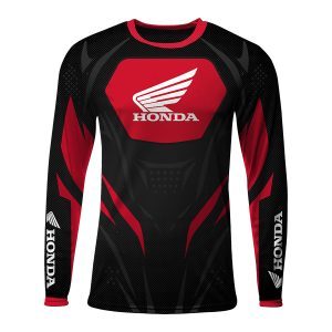 Red and black Honda motocross jersey