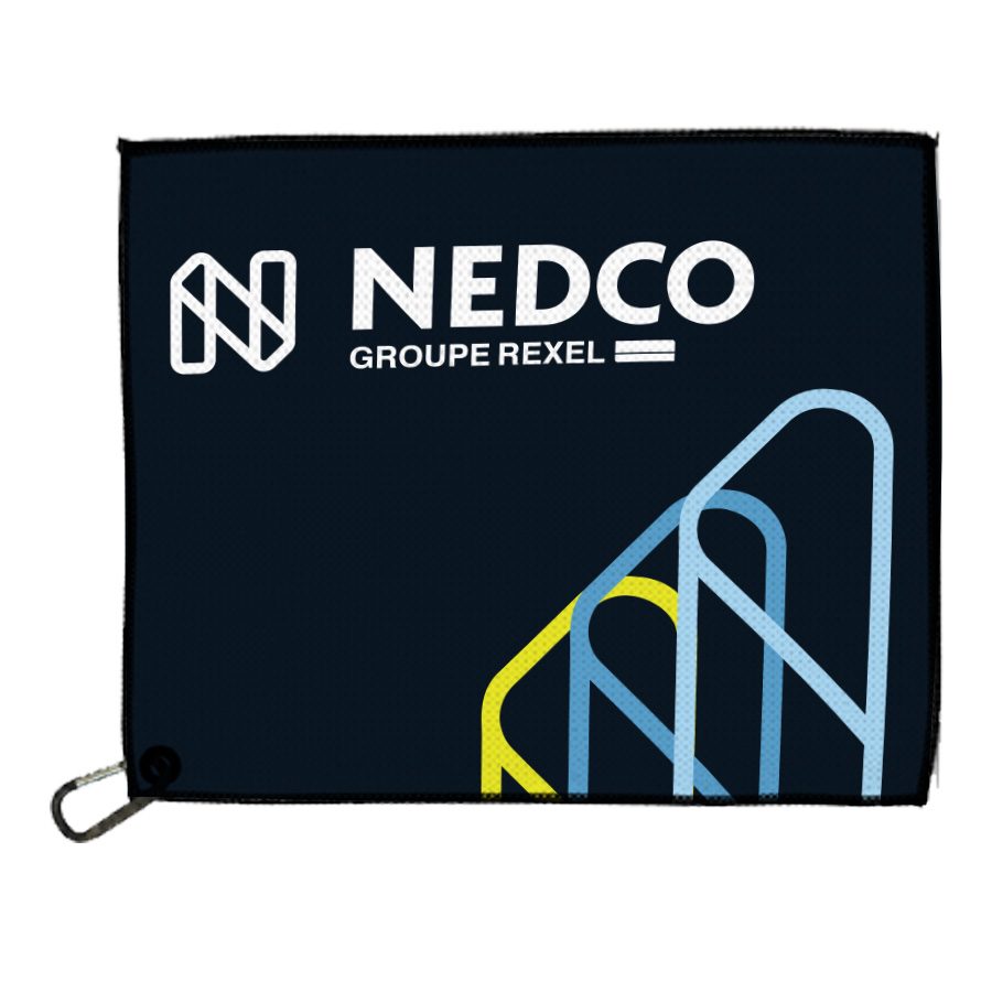 Navy Nedco Groupe Rexel golf towel