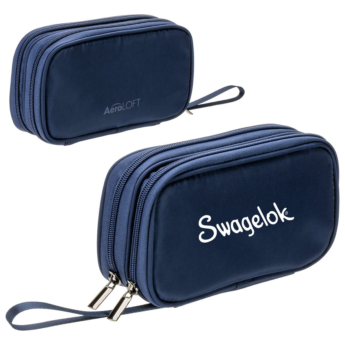 Navy Swagelok tech organizer cases